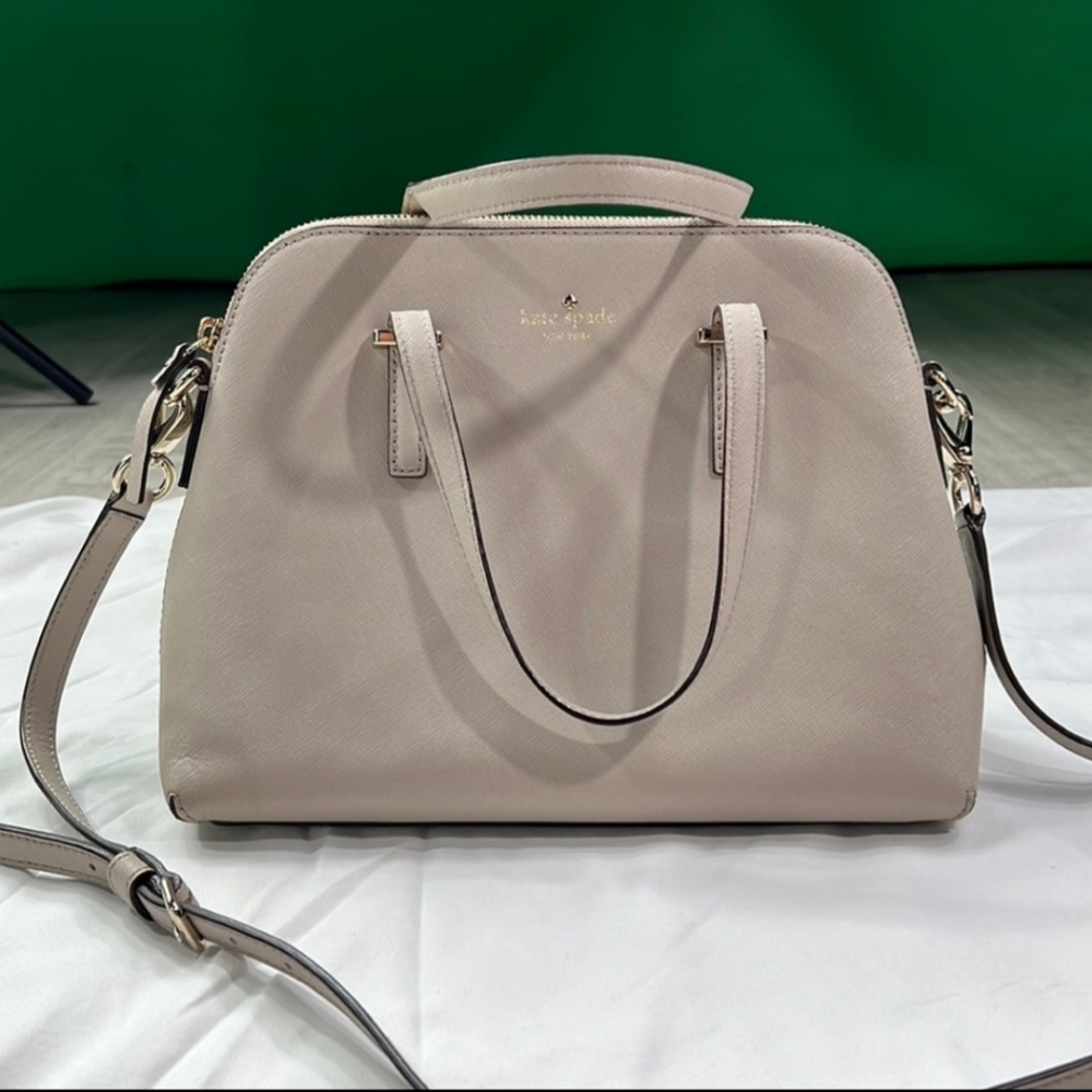 kate spade cedar street maise shoulder bag in beige